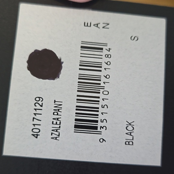 The Fifth Label Azalea Pant Black Tie Front Back Zipper Straight Leg Siz… - Picture 8 of 14